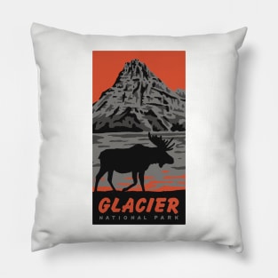 Glacier National Park Pillow