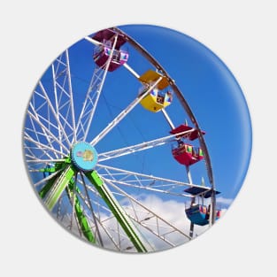 Colorful Ferris Wheel Pin