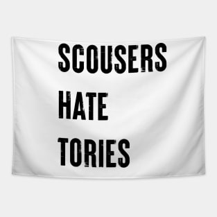 Scousers Hate Tories Tapestry