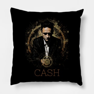 Johnny Cash Fan Gift Pillow