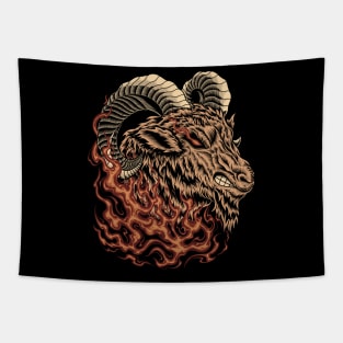 Angry Goat Tapestry