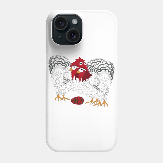 12 Days of Christmas Two Turtle Doves Phone Case by podartist