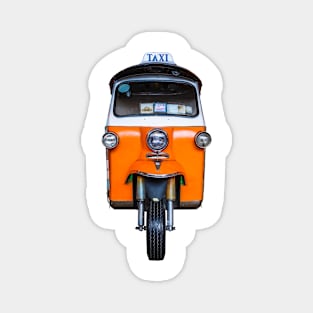 Grungy Thai Tuk-Tuk Taxi Magnet