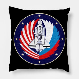 Black Panther Art - NASA Space Badge 43 Pillow