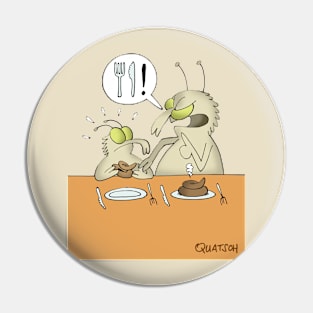 Table Manners Pin