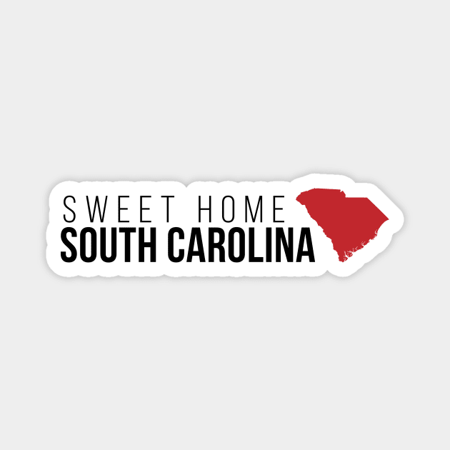 Sweet Home South Carolina Magnet by Novel_Designs