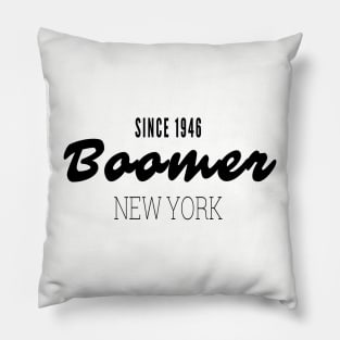 Boomer New York Pillow