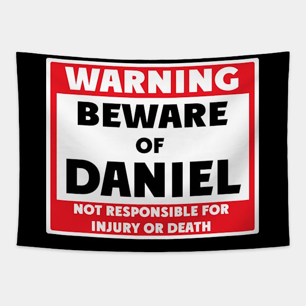 Beware of Daniel Tapestry by BjornCatssen