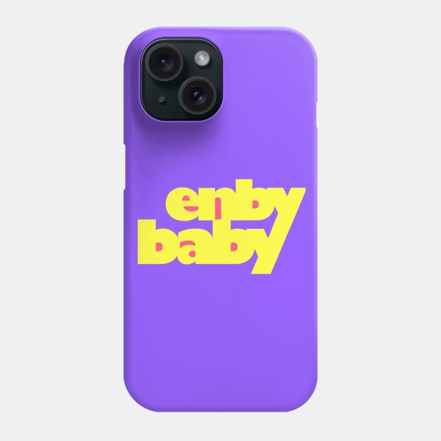 Enby Baby Phone Case by Call Me They