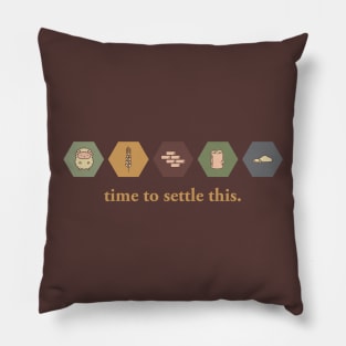 Time to Settle This Pillow