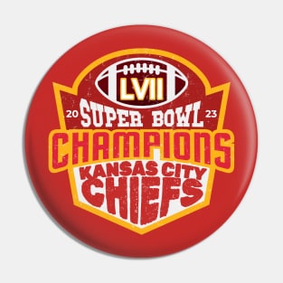 Chiefs -super bowl champ! 2023 - badge Pin