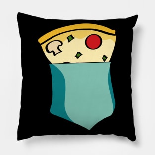 Pizza Bag Pocket Fast Food Funny Gift Pillow