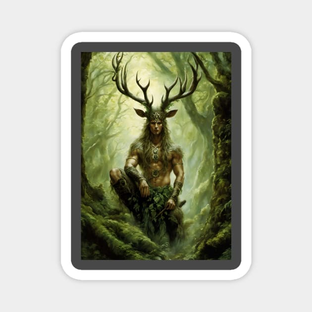 Cernunnos Magnet by FineArtworld7