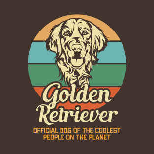 Golden Retro Vintage T-Shirt