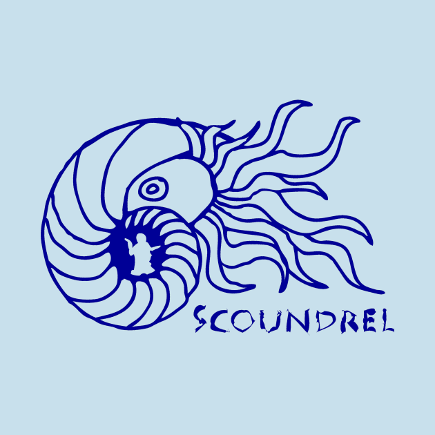 Blue Nautilus by Scoundrelgames