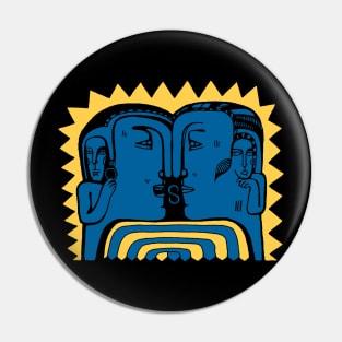 faces Pin