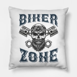 Biker Zone T Shirt For Women Men Pillow
