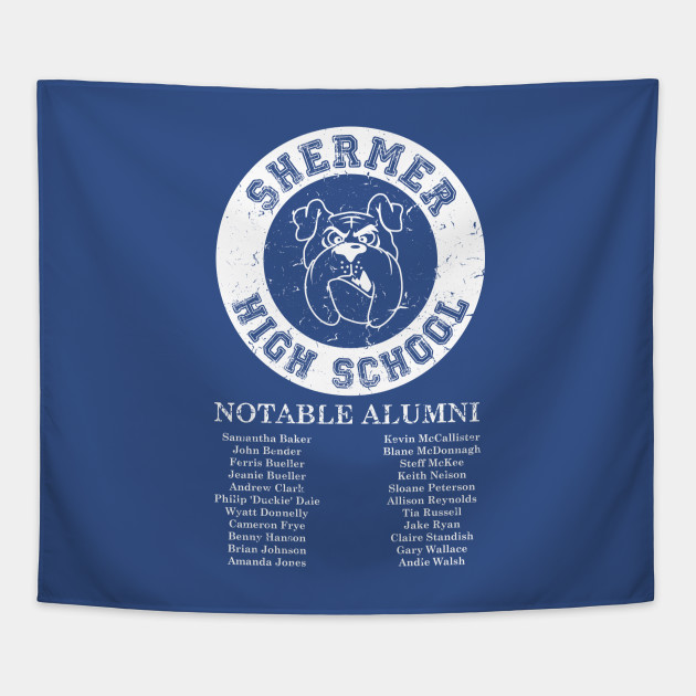 Shermer High School Alumni Jay And Silent Bob Tapestry