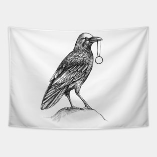 Crow T-Shirt Tapestry