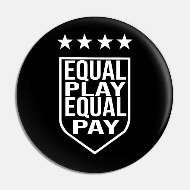 USWNT Equal Play Equal Pay Pin by Hevding