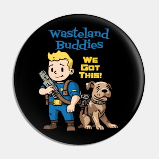 Pip & Pup - Wasteland Bros Pin