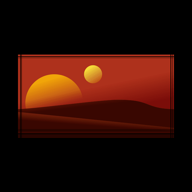 TATOOINE SUNSET by YellowMadCat