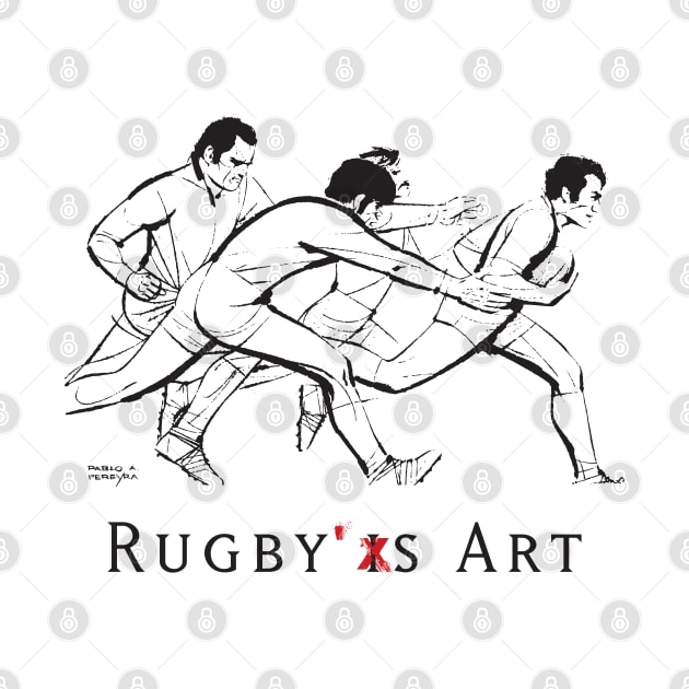 Rugby Sprint by PPereyra by Pablo Pereyra Art