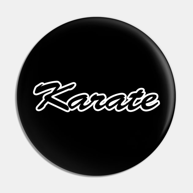 Karate Pin by lenn