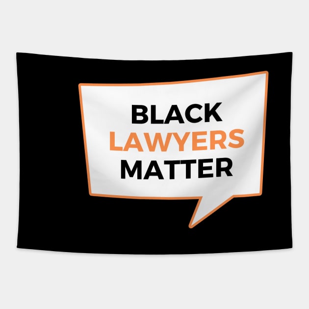 Black Lawyers Matter Tapestry by applebubble