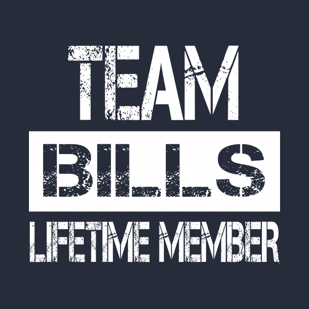 Bills Name - Team Bills Lifetime Member by SaundersKini