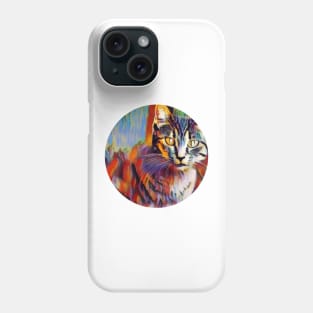 Bright-Eyed floppy cat Phone Case