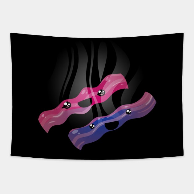 Bi Bacon Tapestry by sophielabelle