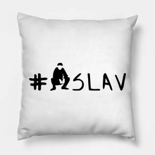 #slav - slav squat design Pillow