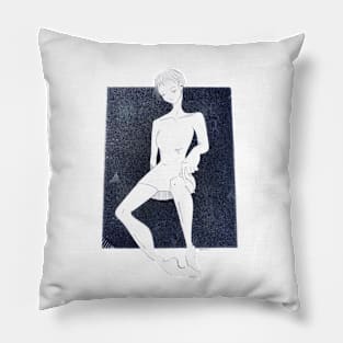 Anime cosmos girl Pillow