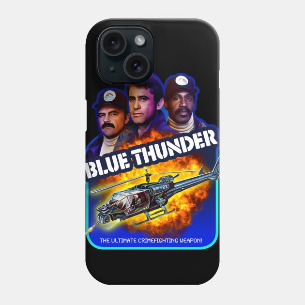 Thunder Blue Phone Case by Trazzo