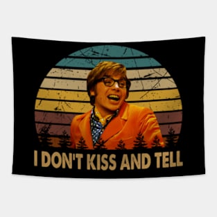 I don't kiss and character film series Tapestry