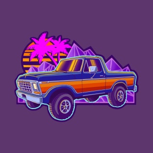 Vaporwave Bronco T-Shirt