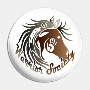 Warrior Society (Horse) Pin