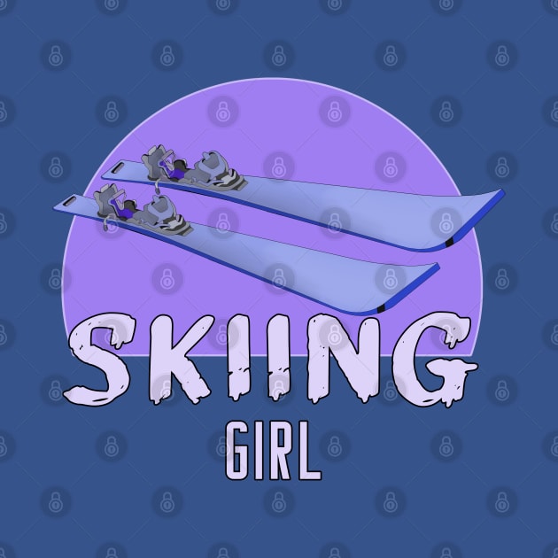 Skiing Girl by DiegoCarvalho