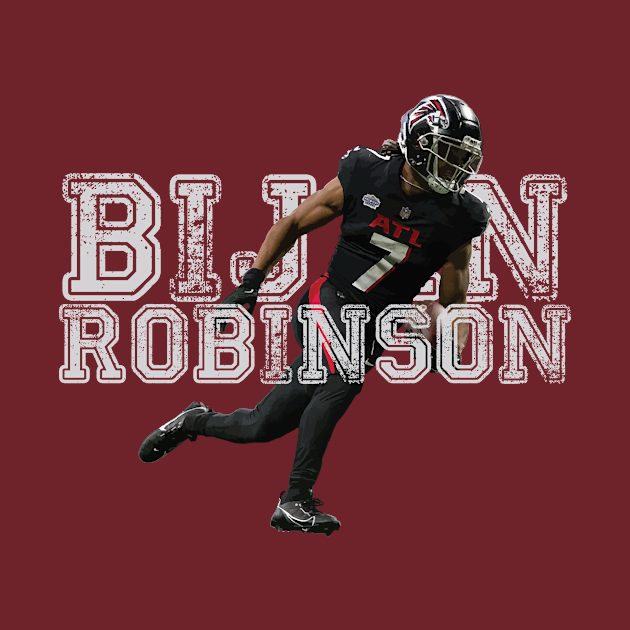 Disover Falcons' Bijan Robinson - Bijan Robinson - T-Shirt