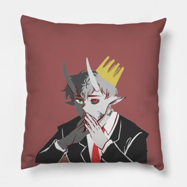 ranboo1 Pillow by naddakkidal