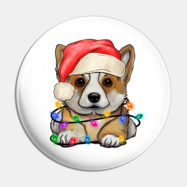 Welsh Corgi Dog Christmas Tree Lights, The Soul Keeper - Dog Christmas Gift - Pin | TeePublic Welsh Corgi Dog Christmas Tree Lights, The Soul Keeper - Dog Christmas Gift - Pin | TeePublic