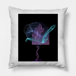 Glitch Pattern Pillow