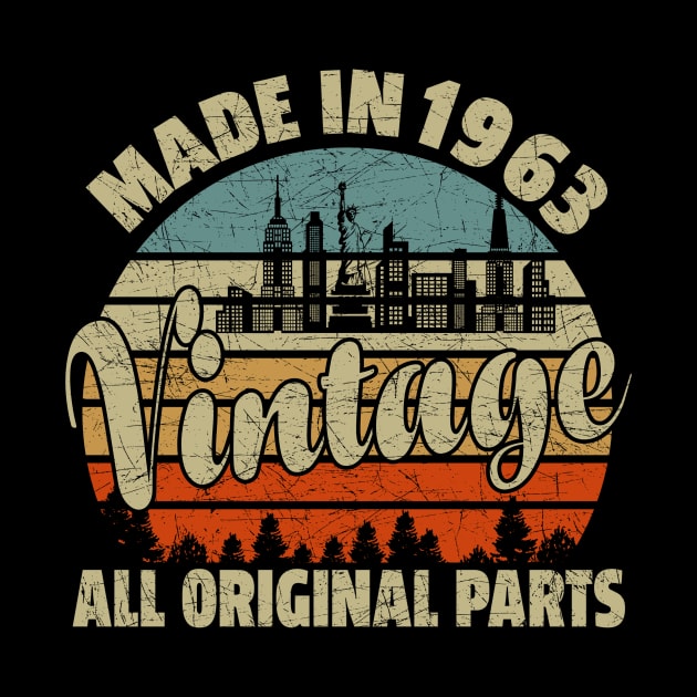 Vintage All Original Parts Made In 1963 58th Birthday by Salimkaxdew