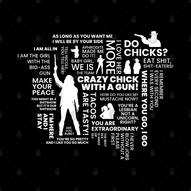 Wynonna Earp Quotes Word Cloud by viking_elf