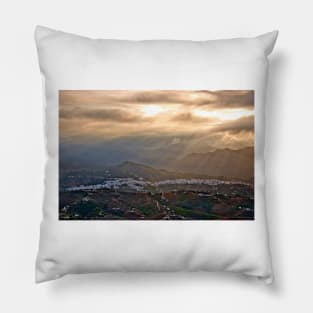 Frigiliana Costa del Sol Andalucia Spain Pillow