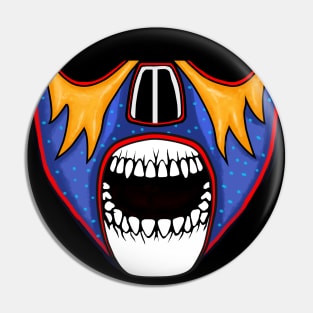 Luchador Mask Pin