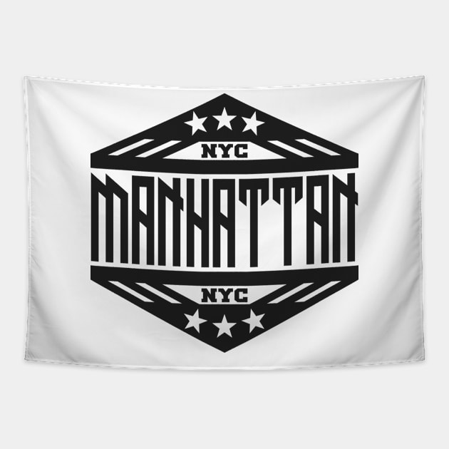 Manhattan Tapestry by colorsplash