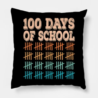 100 Days Of School Teacher And Student 100Th Day Of School Pillow