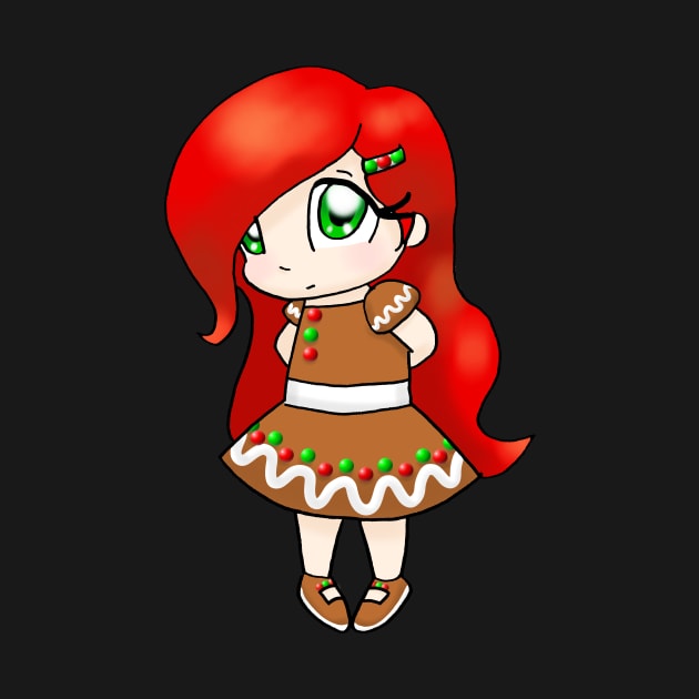 Cute Gingerbread Girl by dogbone42